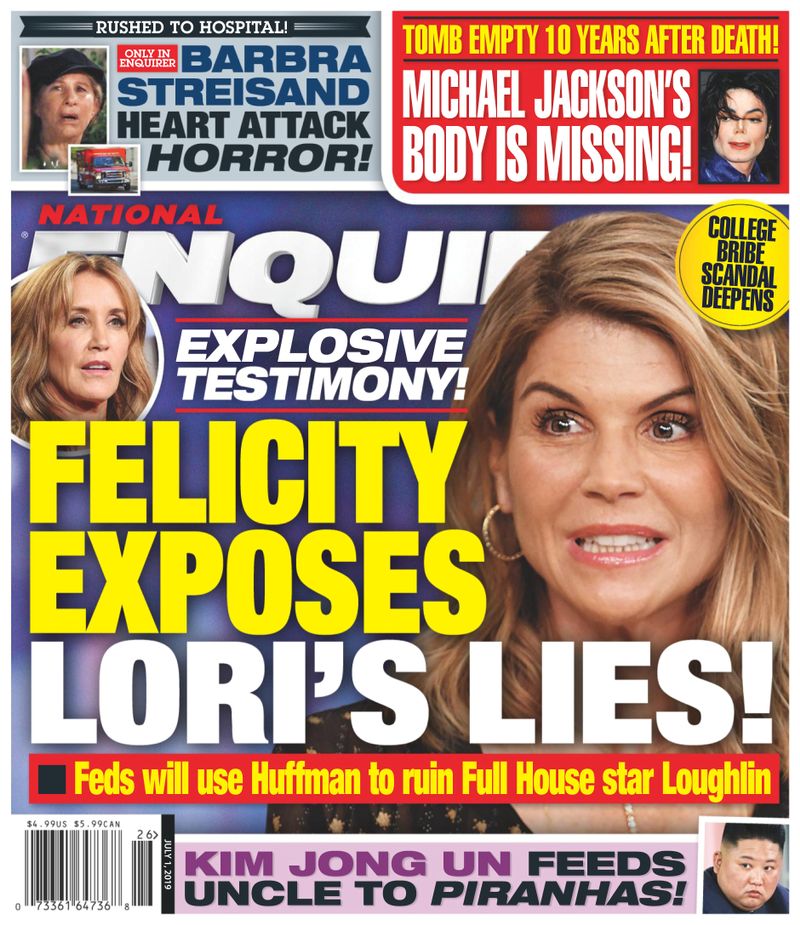 national-enquirer July 01, 2019 Issue Cover