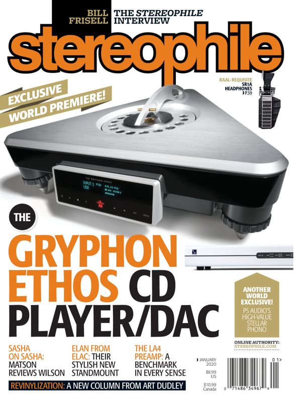Stereophile January 01, 2020 Issue Cover
