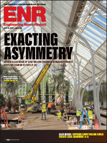 Engineering-News-Record July 22, 2024 Issue Cover
