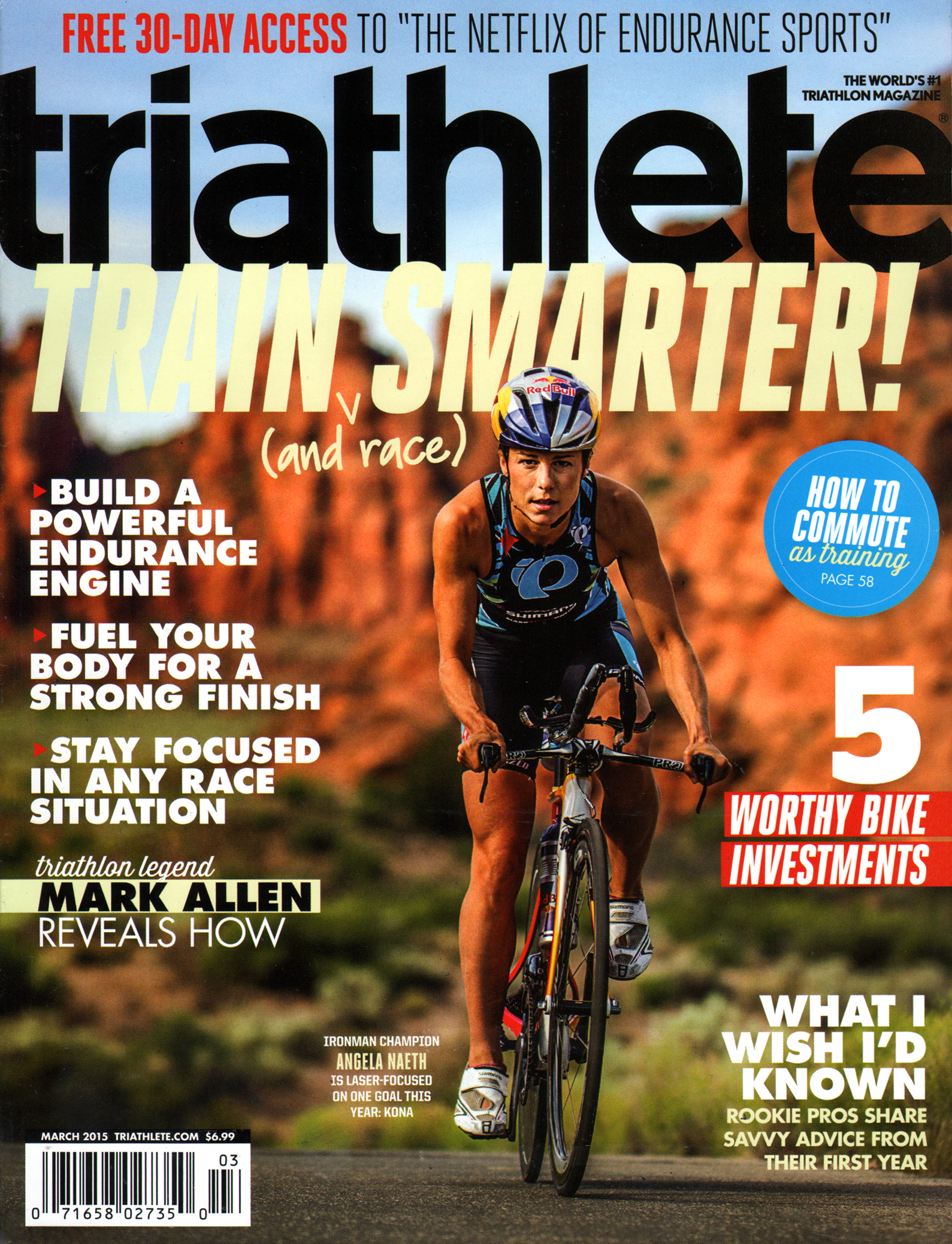 Triathlete March 01, 2015 Issue Cover