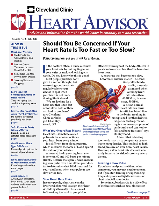 Heart-Advisor February 01, 2019 Issue Cover