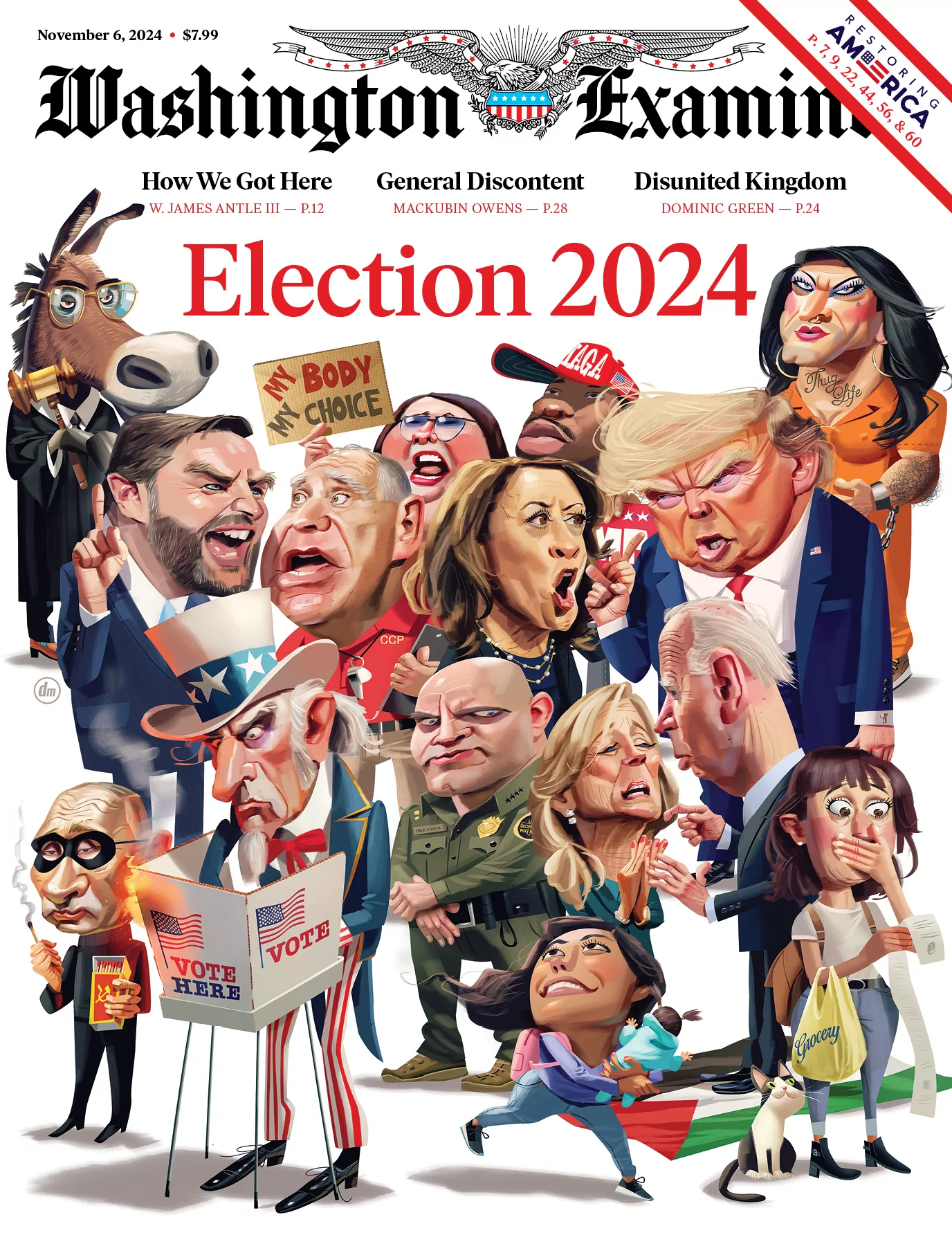 Washington-Examiner November 06, 2024 Issue Cover