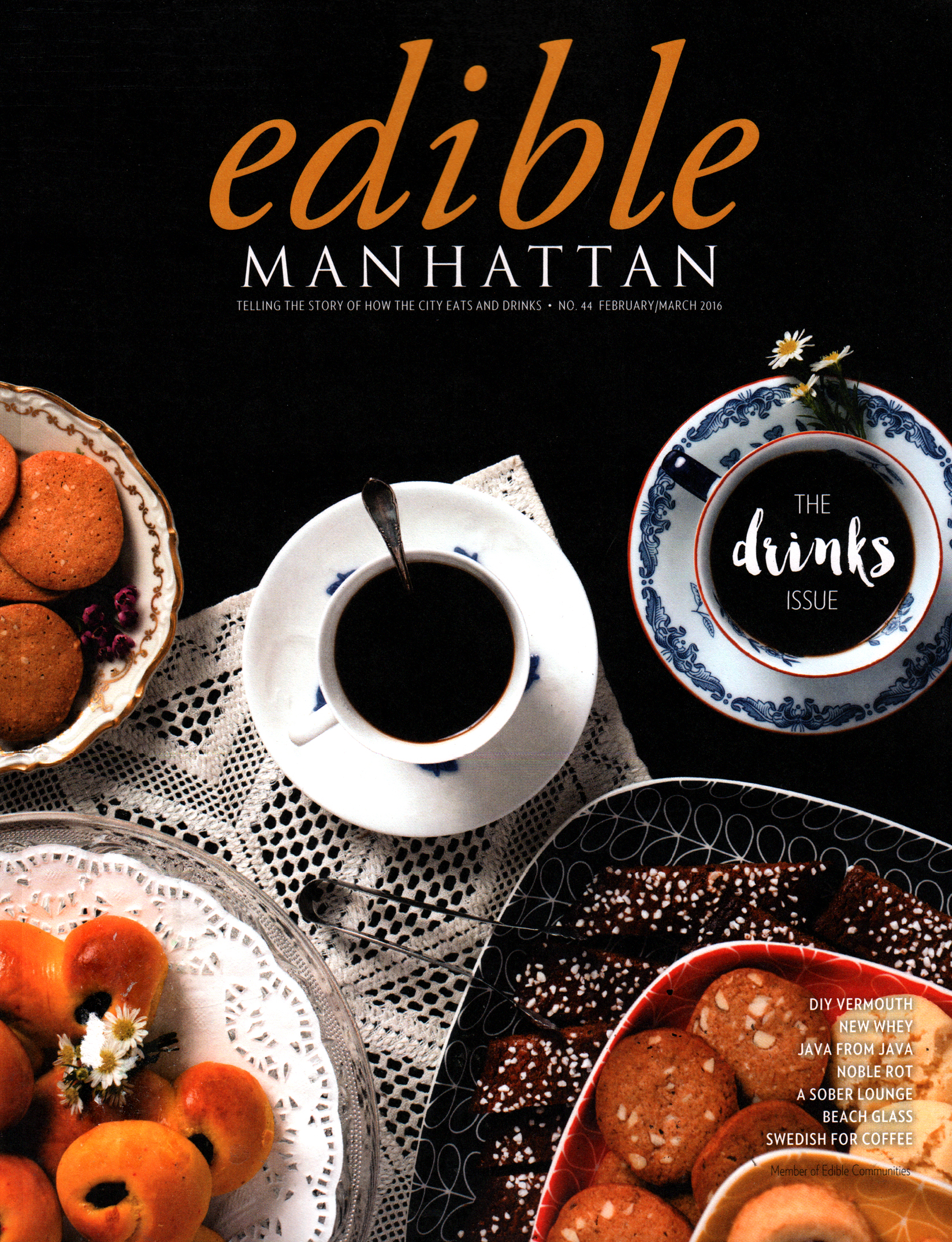 Edible-Manhattan February 01, 2016 Issue Cover