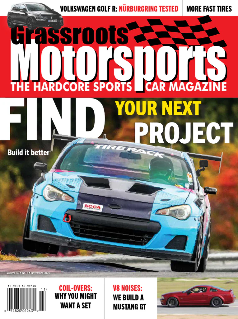 Grassroots Motorsports November 01, 2025 Issue Cover