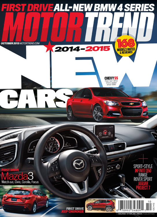 Motor-Trend October 01, 2013 Issue Cover