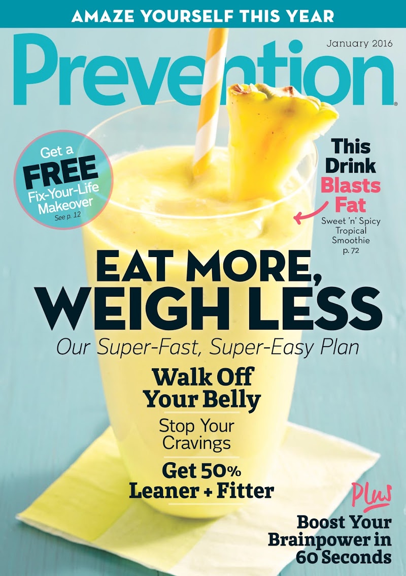 Prevention January 01, 2016 Issue Cover