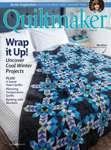 Quiltmaker December 01, 2024 Issue Cover