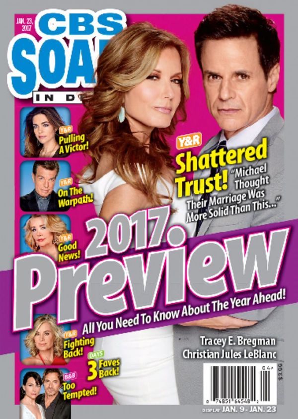 CBS-Soaps-In-Depth January 23, 2017 Issue Cover