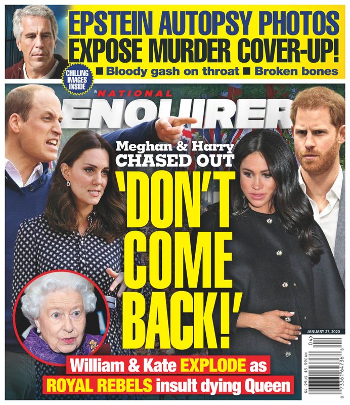 National-Enquirer January 27, 2020 Issue Cover