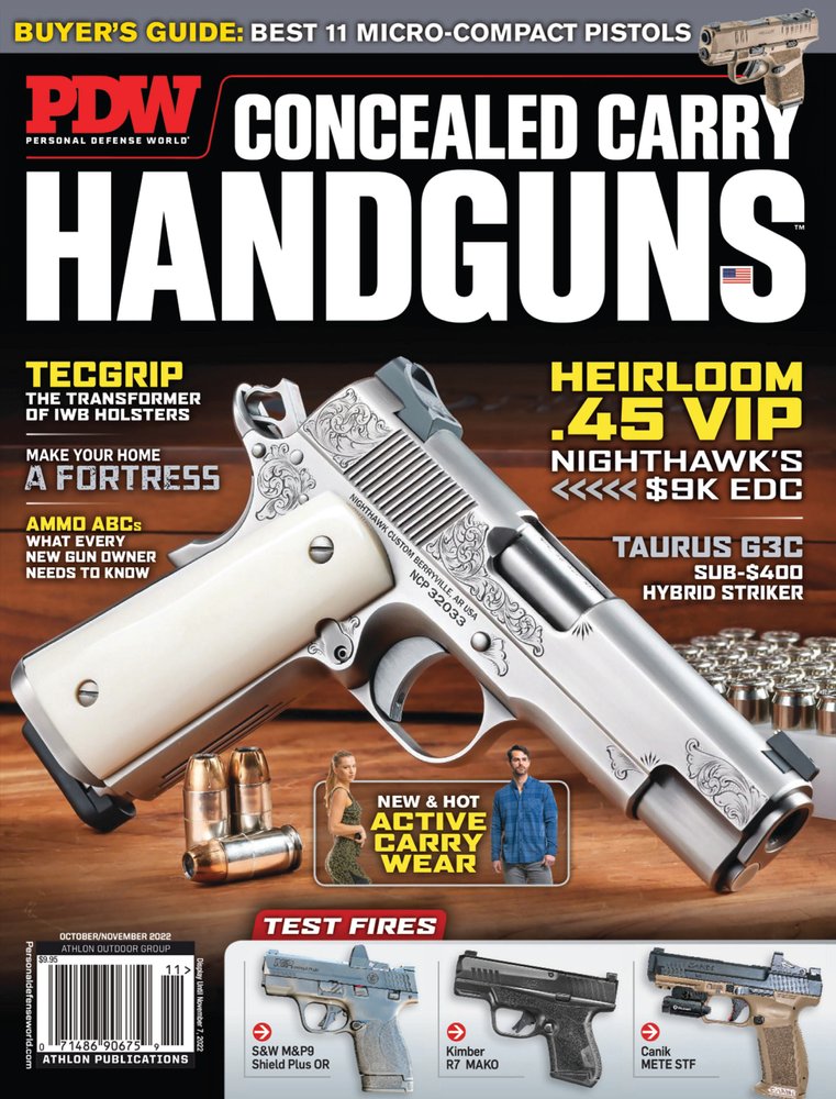 Personal-Defense-World October 01, 2022 Issue Cover