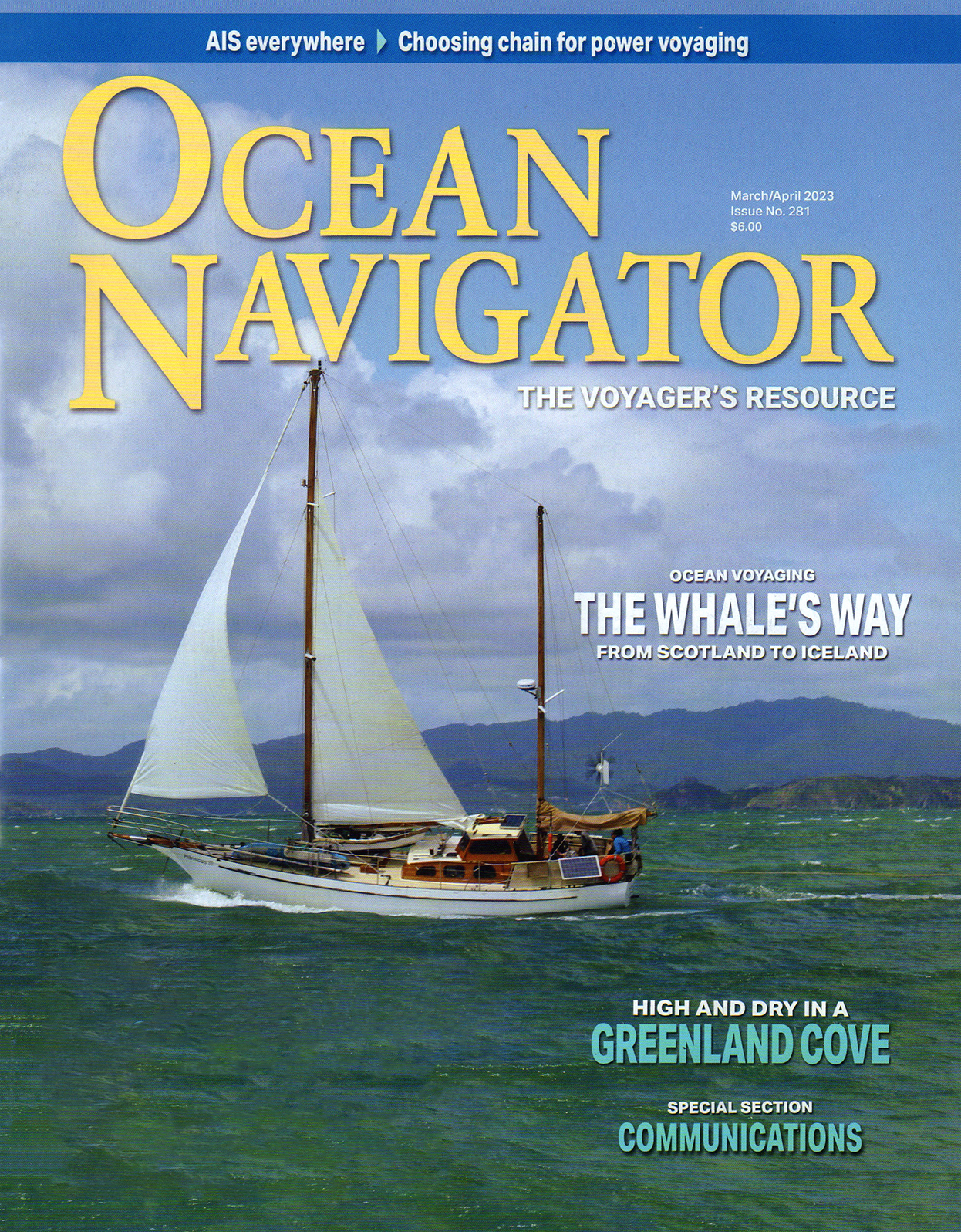 Ocean-Navigator March 01, 2023 Issue Cover