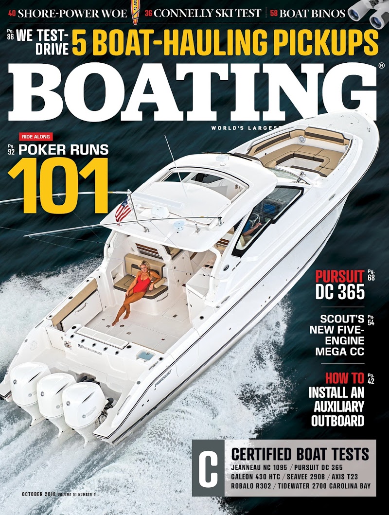 Boating October 01, 2018 Issue Cover
