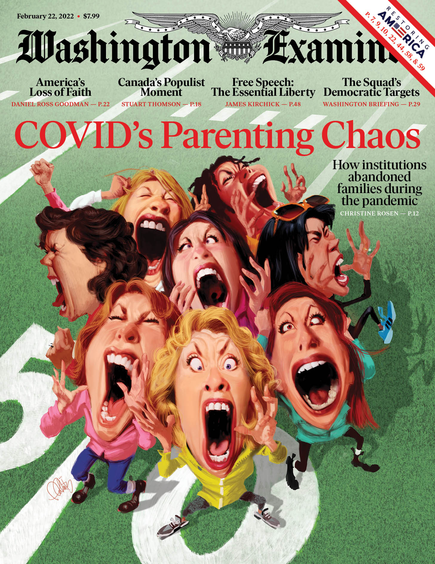 Washington-Examiner February 22, 2022 Issue Cover