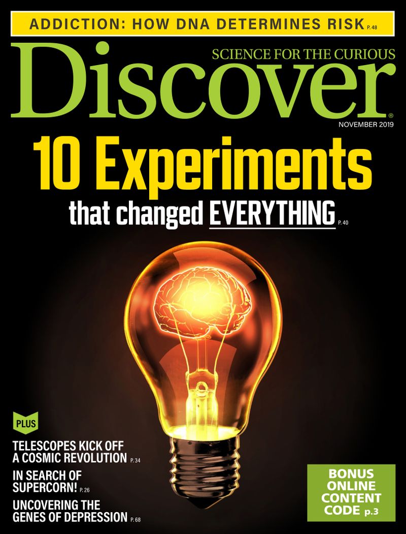Discover November 01, 2019 Issue Cover