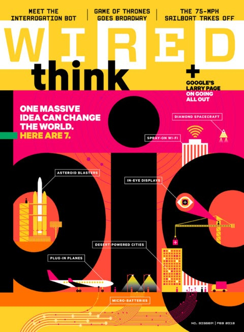 wired February 01, 2013 Issue Cover