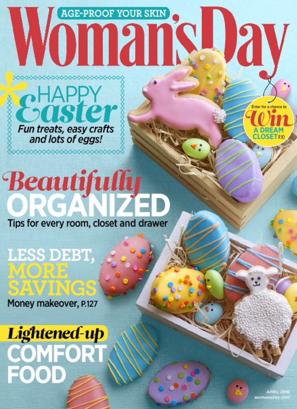 Womans-Day April 01, 2016 Issue Cover