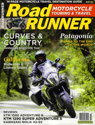 Road RUNNER Motorcycle & Touring October 01, 2018 Issue Cover