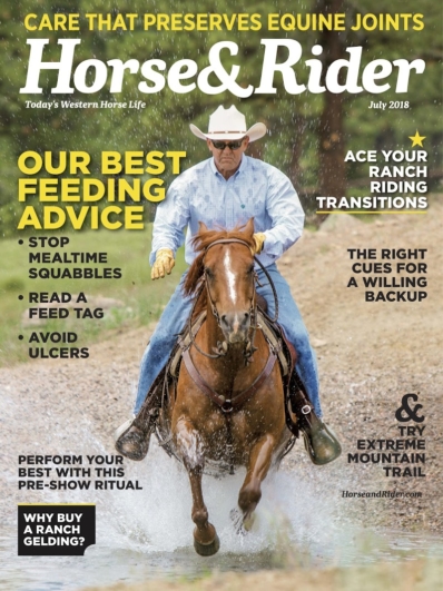 Horse & Rider July 01, 2018 Issue Cover