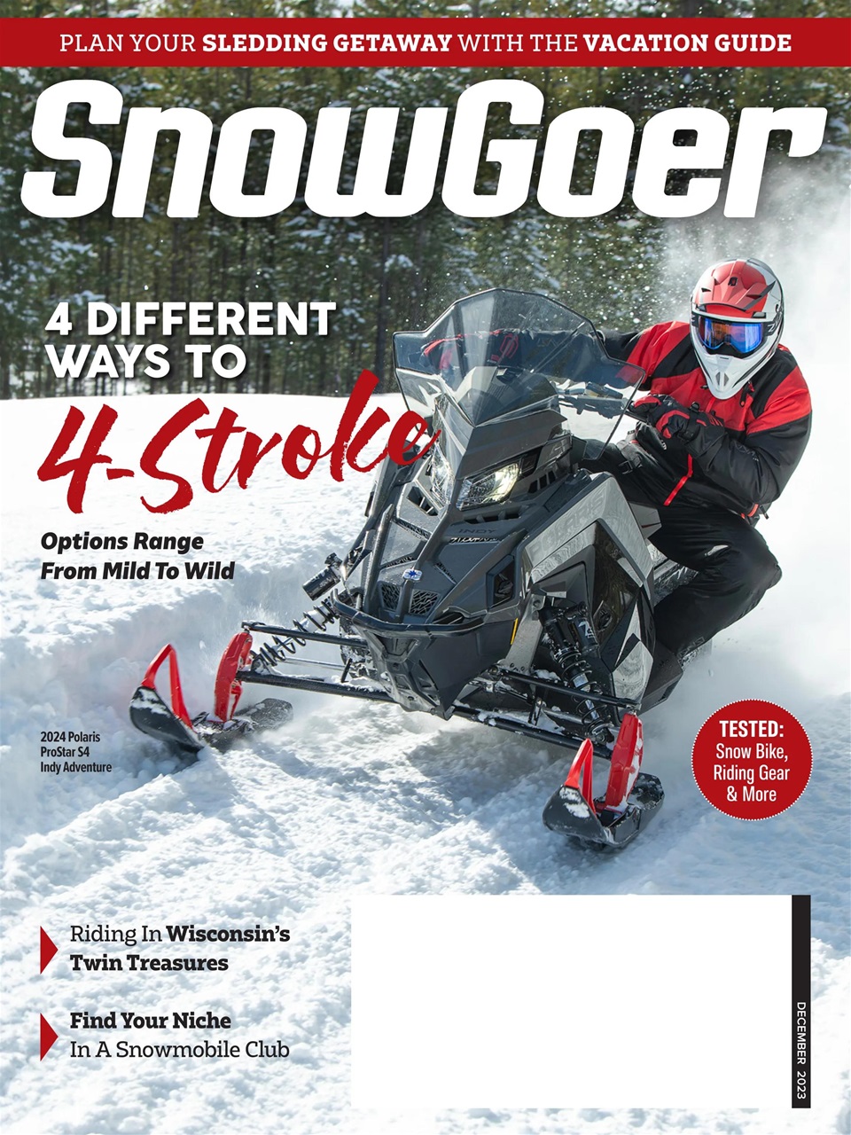 Snow-Goer December 01, 2023 Issue Cover