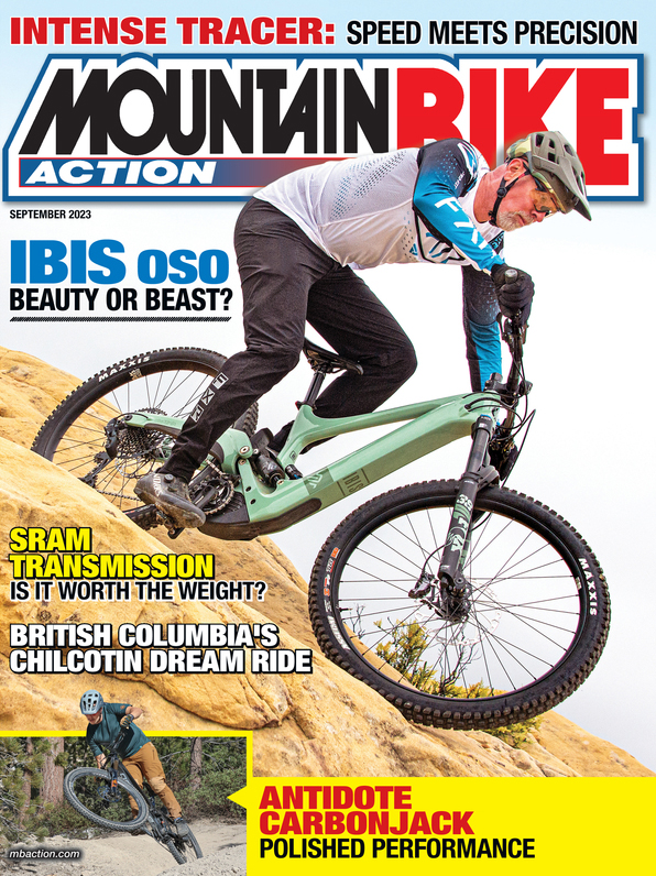 Mountain-Bike-Action September 01, 2023 Issue Cover