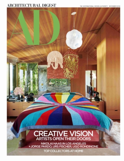Architectural Digest December 01, 2018 Issue Cover