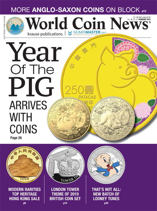 World-Coin-News February 01, 2019 Issue Cover