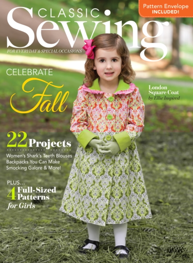 Classic Sewing September 01, 2016 Issue Cover