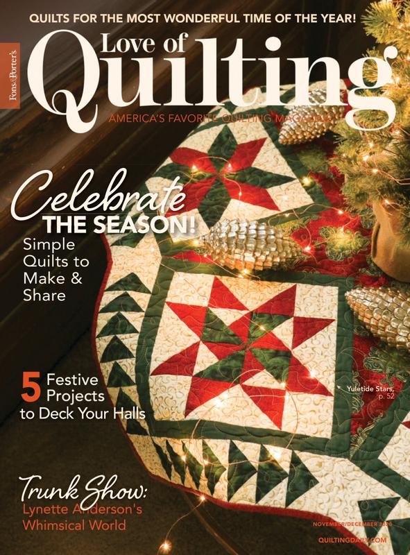 Fons-and-Porters-Love-of-Quilting November 01, 2020 Issue Cover
