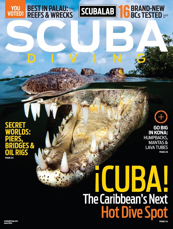 Scuba-Diving June 01, 2014 Issue Cover