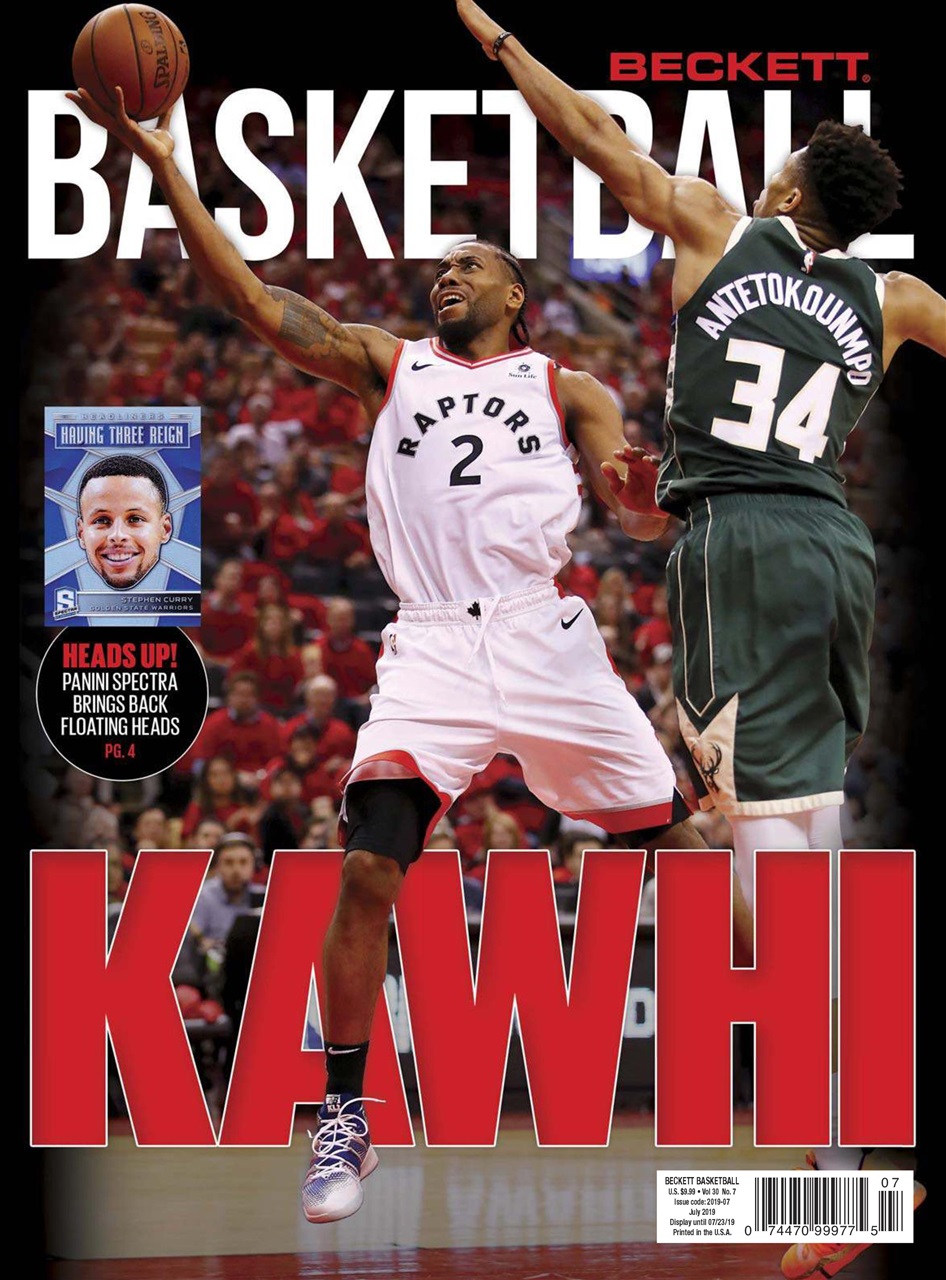 Beckett-Basketball July 01, 2019 Issue Cover