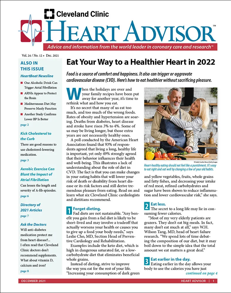 Heart-Advisor December 01, 2021 Issue Cover