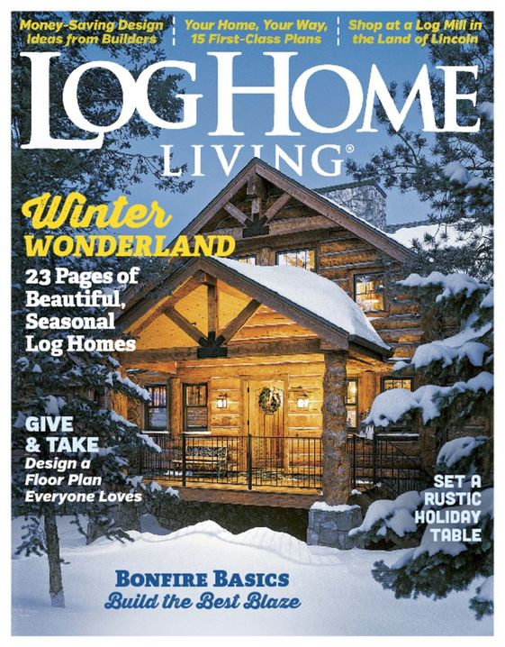 Log-and-Timber-Home-Living December 01, 2016 Issue Cover