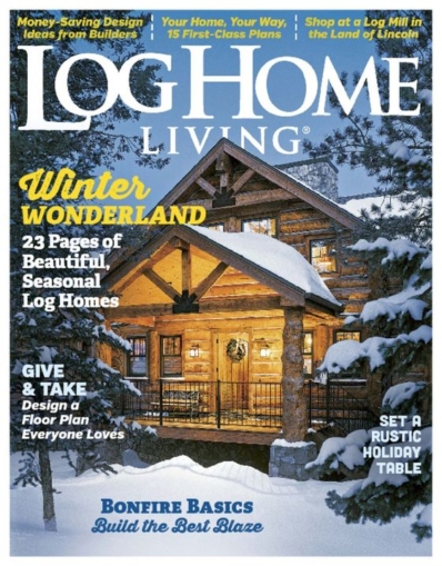 Log and Timber Home Living December 01, 2016 Issue Cover