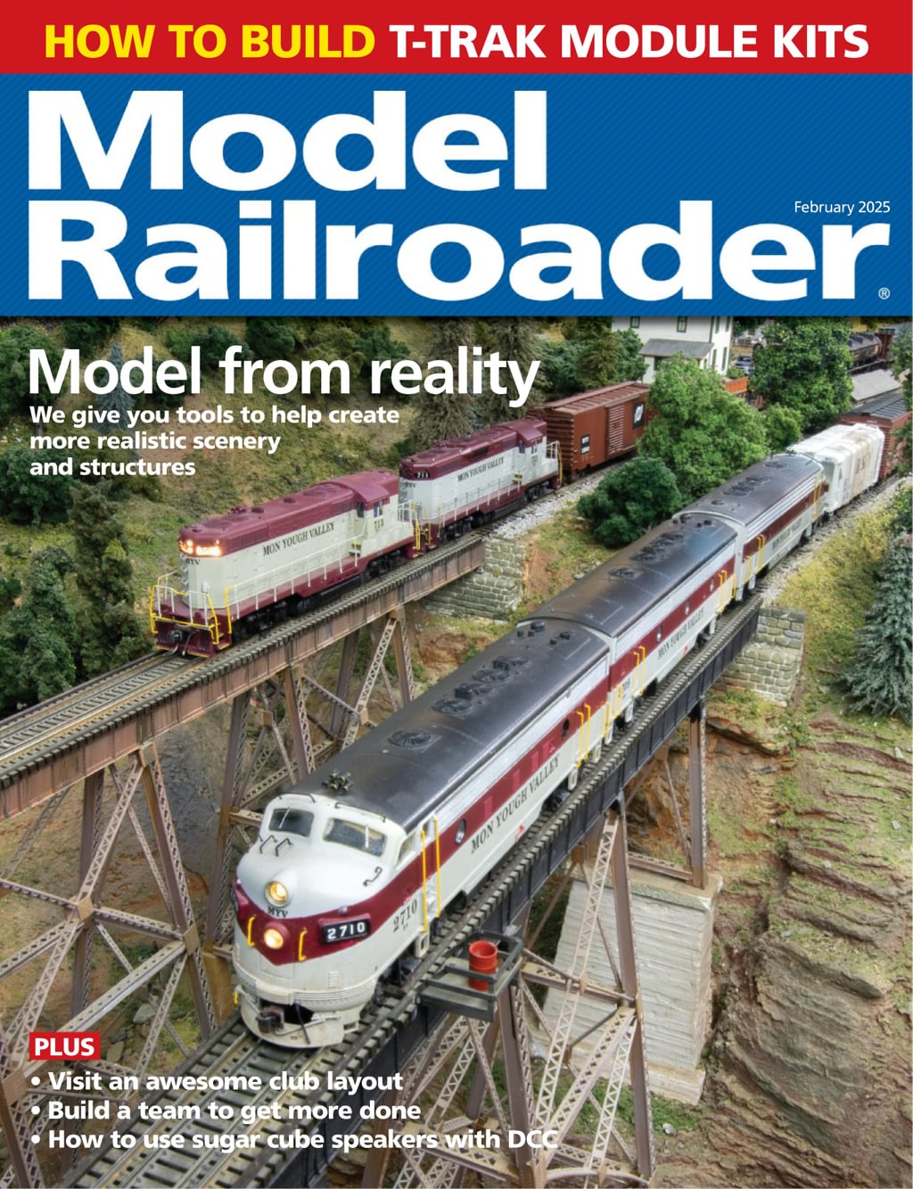 Model-Railroader February 01, 2025 Issue Cover