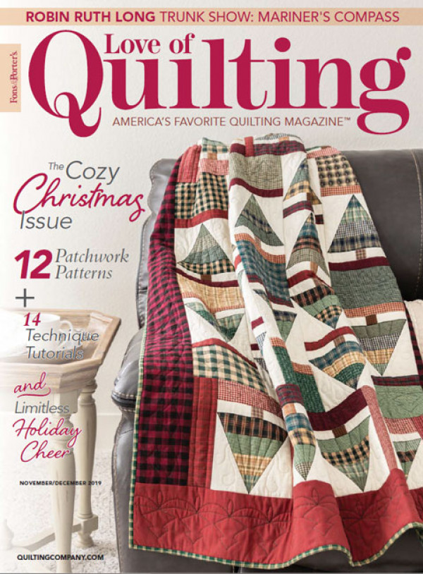 Fons-and-Porters-Love-of-Quilting November 01, 2019 Issue Cover