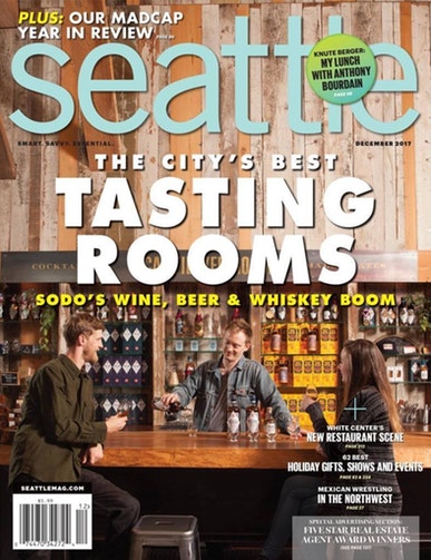 Seattle-Magazine December 01, 2017 Issue Cover