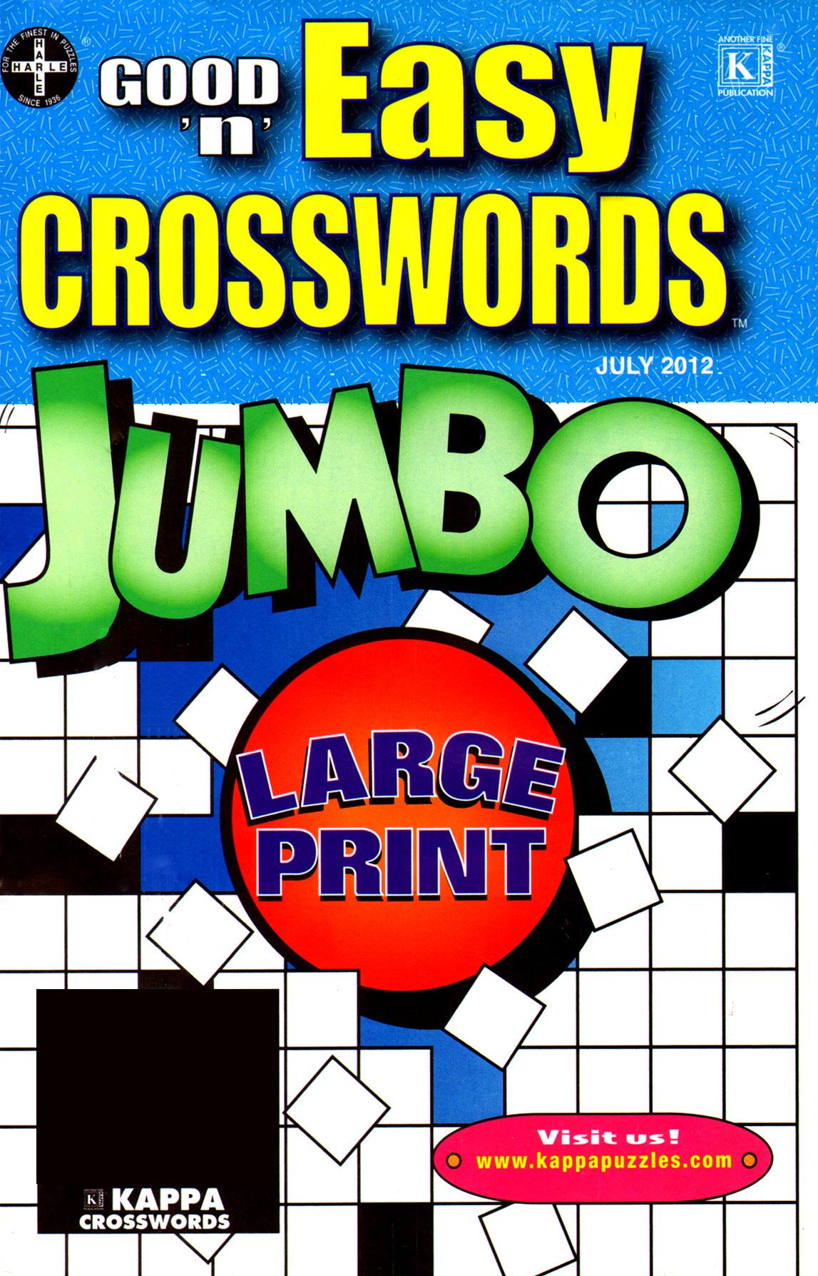 Good-N-Easy-Crosswords-Jumbo July 01, 2012 Issue Cover