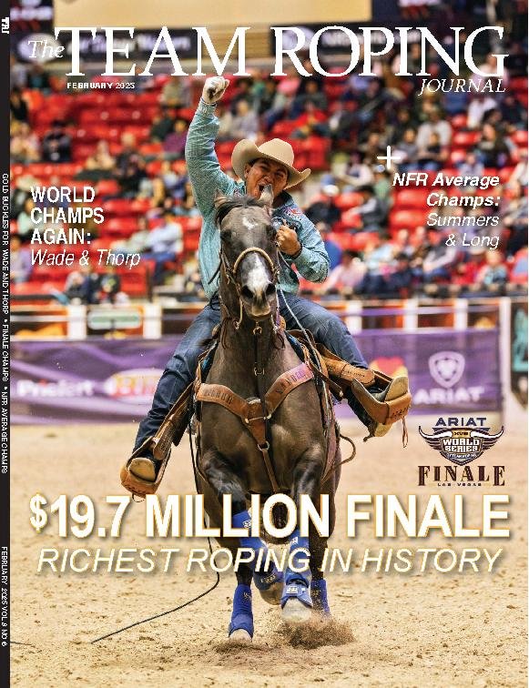 The-Team-Roping-Journal February 01, 2025 Issue Cover