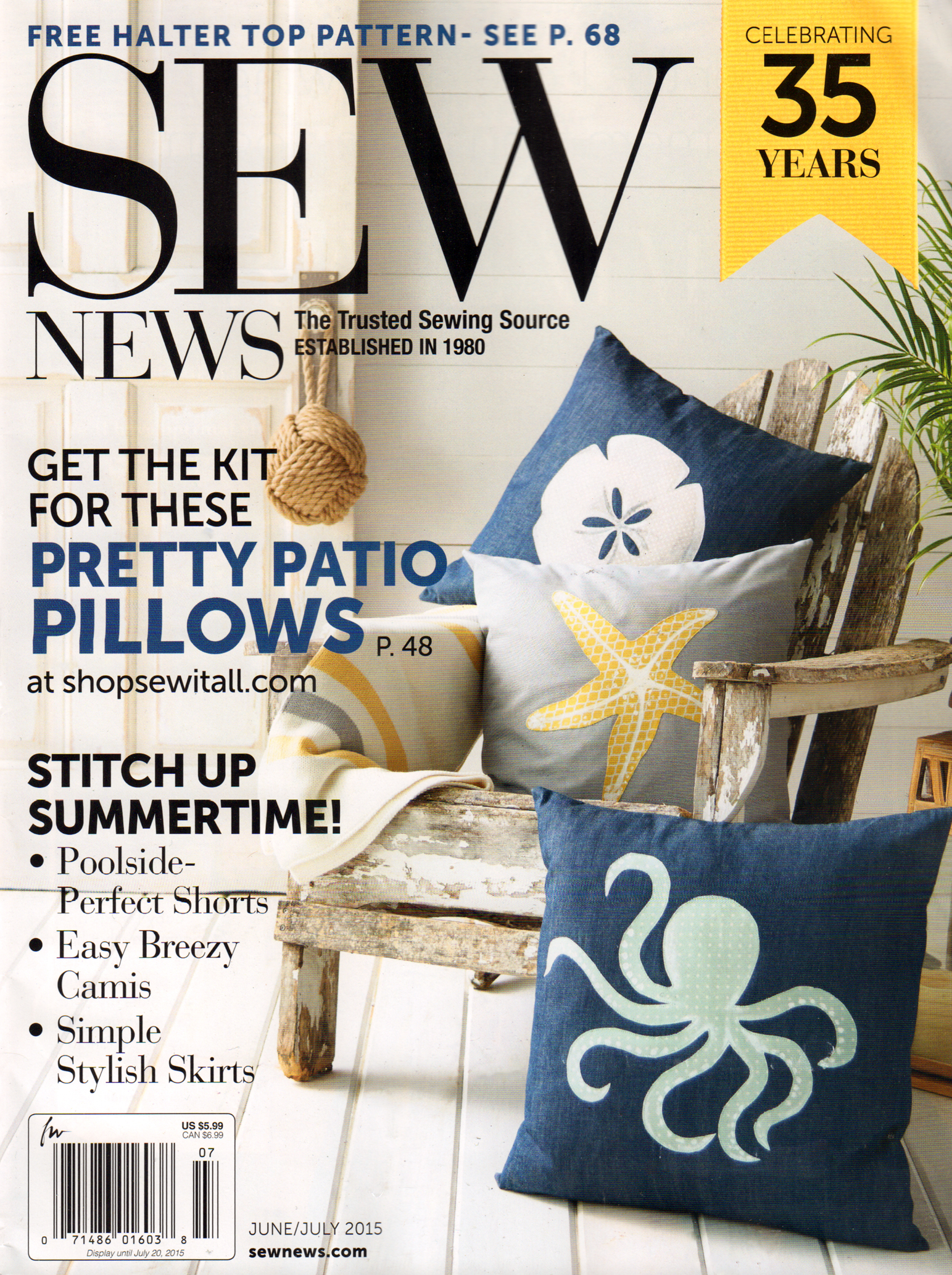 Sew-News June 01, 2015 Issue Cover