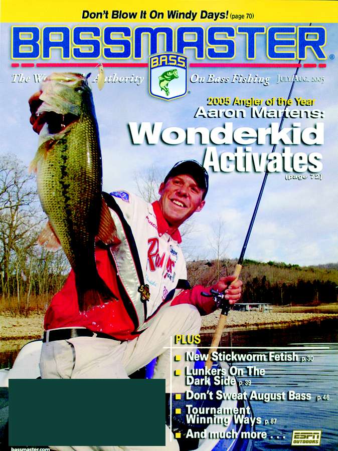 Bassmaster August 01, 2005 Issue Cover