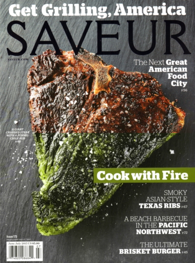Saveur June 01, 2015 Issue Cover