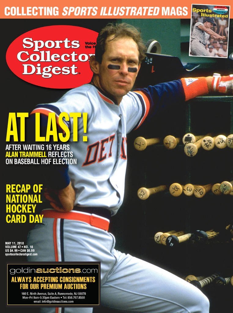 Sports-Collectors-Digest May 11, 2018 Issue Cover