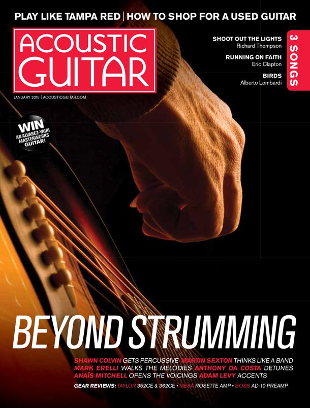 Acoustic-Guitar January 01, 2018 Issue Cover