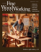 Fine-Woodworking October 01, 2021 Issue Cover