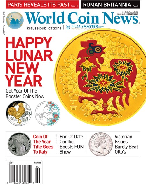 World-Coin-News February 01, 2017 Issue Cover