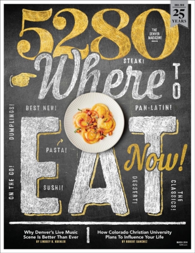 5280 Magazine March 01, 2018 Issue Cover