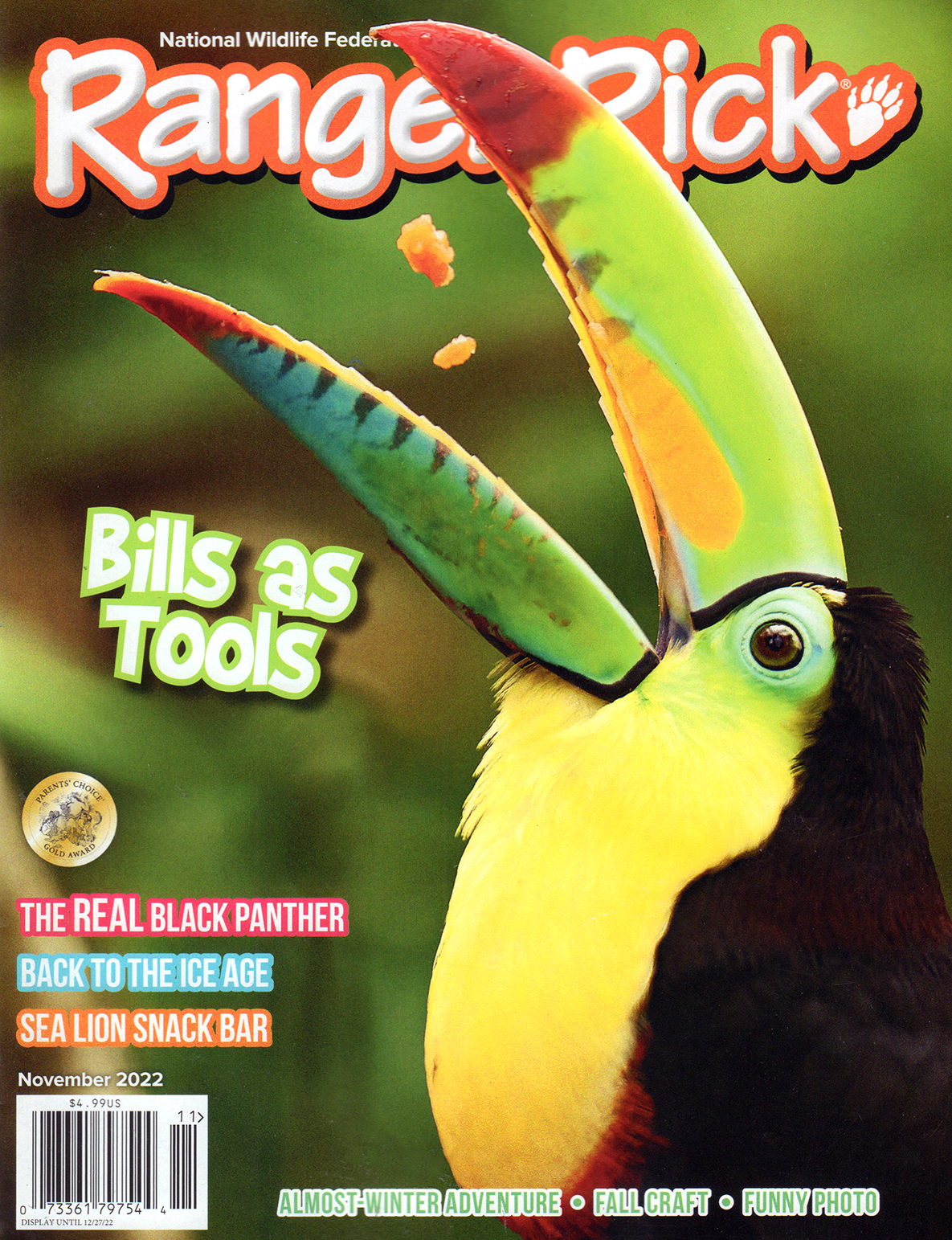 Ranger-Rick November 01, 2022 Issue Cover