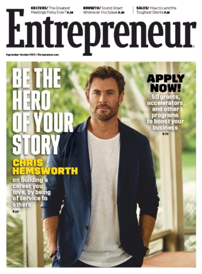 Entrepreneur September 01, 2023 Issue Cover