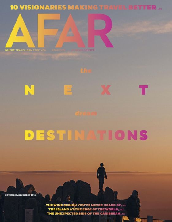 AFAR November 01, 2016 Issue Cover