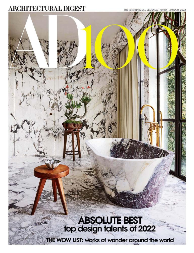Architectural-Digest January 01, 2022 Issue Cover